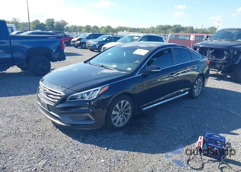 2016 Hyundai Sonata Sport from USA, damaged, VIN 5NPE34AF7GH430239